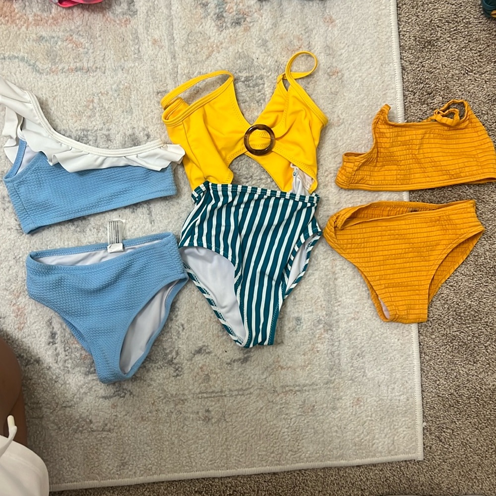 Girls swim